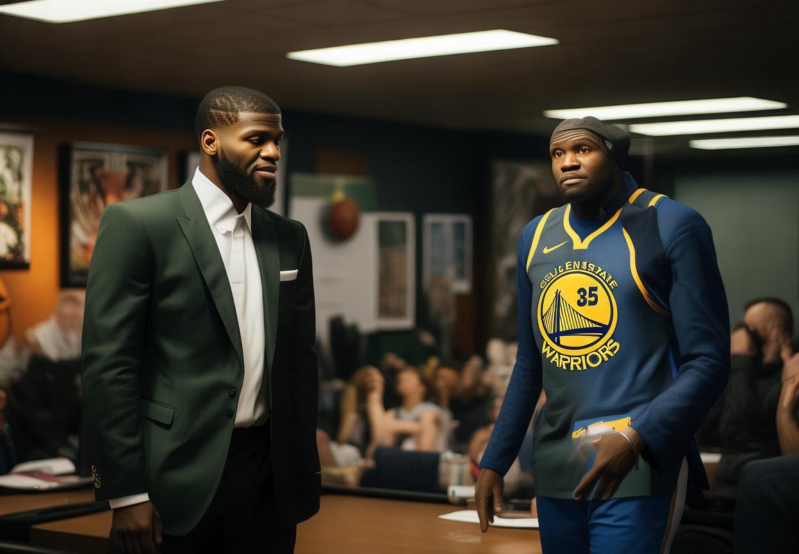 杜兰特愿意联手阿德托昆博雄鹿太阳交易方案三首轮签打包库兹马(图1)